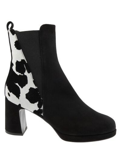 Cervone Bottine camosoio nero  40