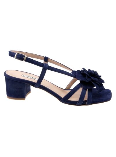 Cervone Sandale camoscio navy BRIGITTA 