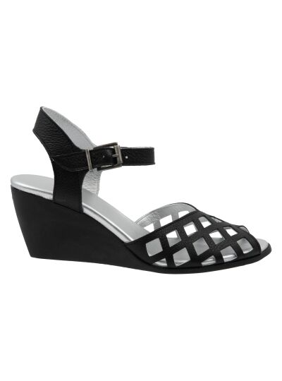 Arche Escarpin noir/argent EGALAA